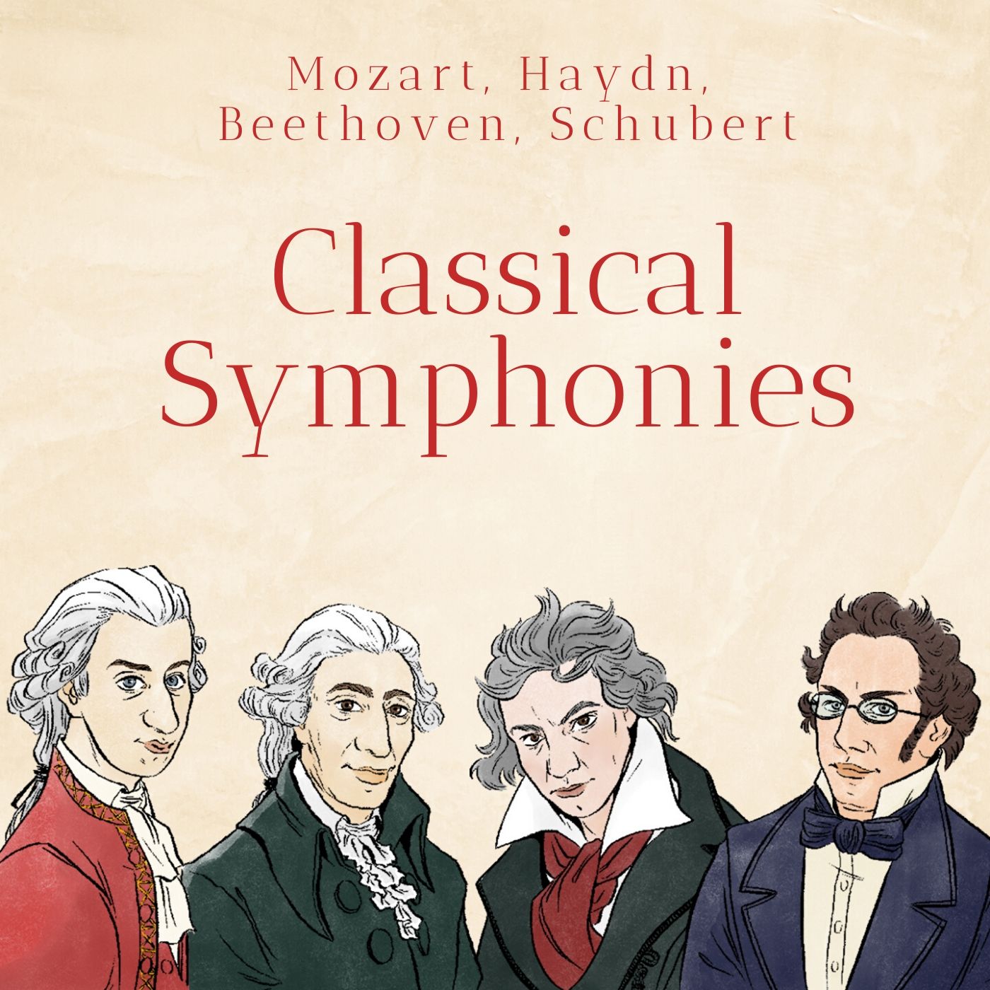 Classical Symphonies: Mozart, Beethoven, Haydn, Schubert